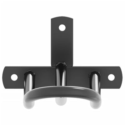 Bridle Rack Wall Mounted Black Iron