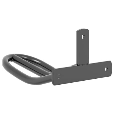 Bridle Rack Wall Mounted Black Iron