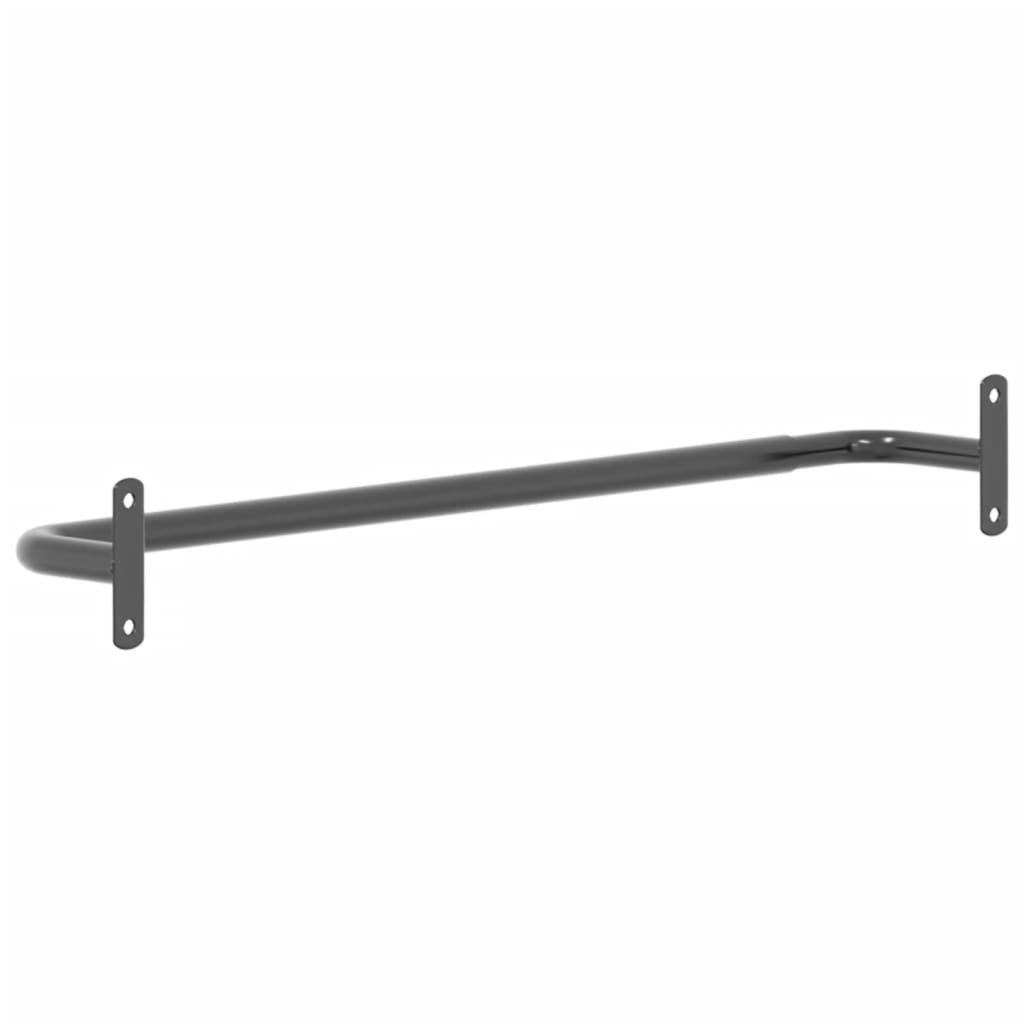 Saddle Pad Rack Black Iron