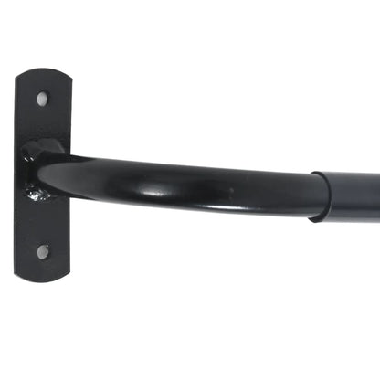 Saddle Pad Rack Black Iron