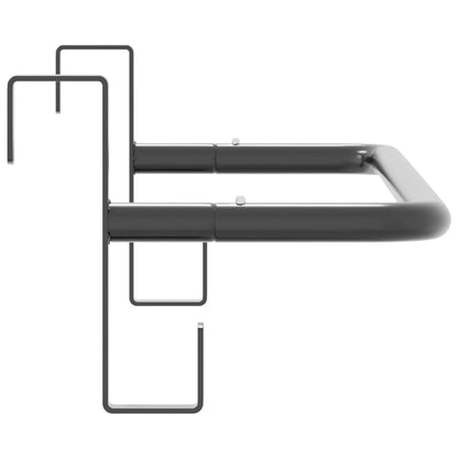 Saddle Pad Rack Black Iron