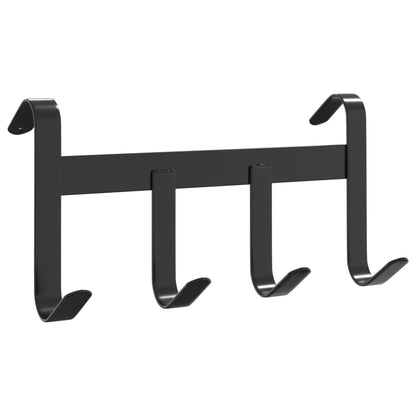 Bridle Hanger with 4 hooks Black Steel