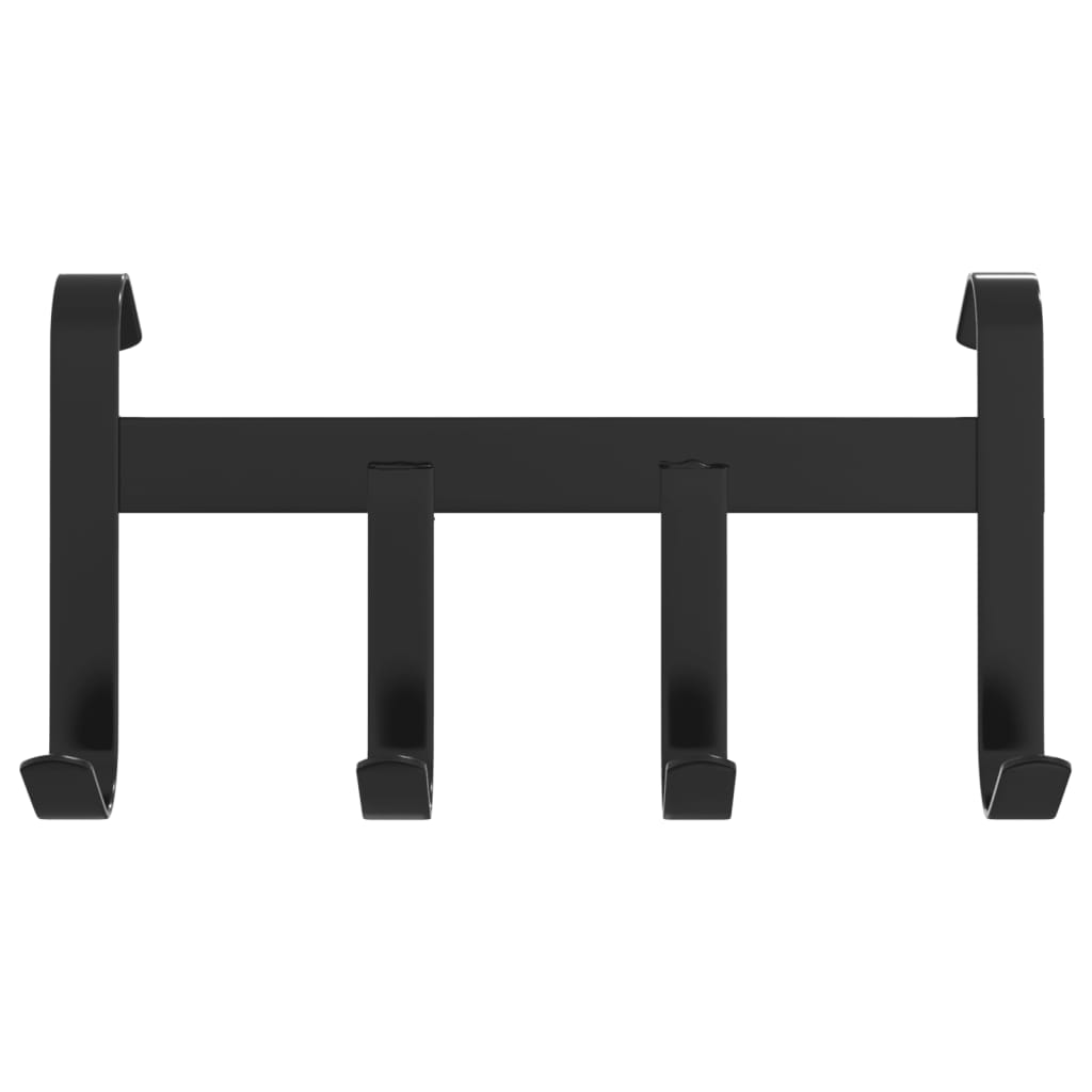 Bridle Hanger with 4 hooks Black Steel