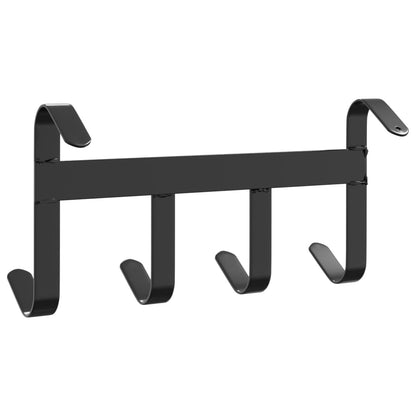 Bridle Hanger with 4 hooks Black Steel