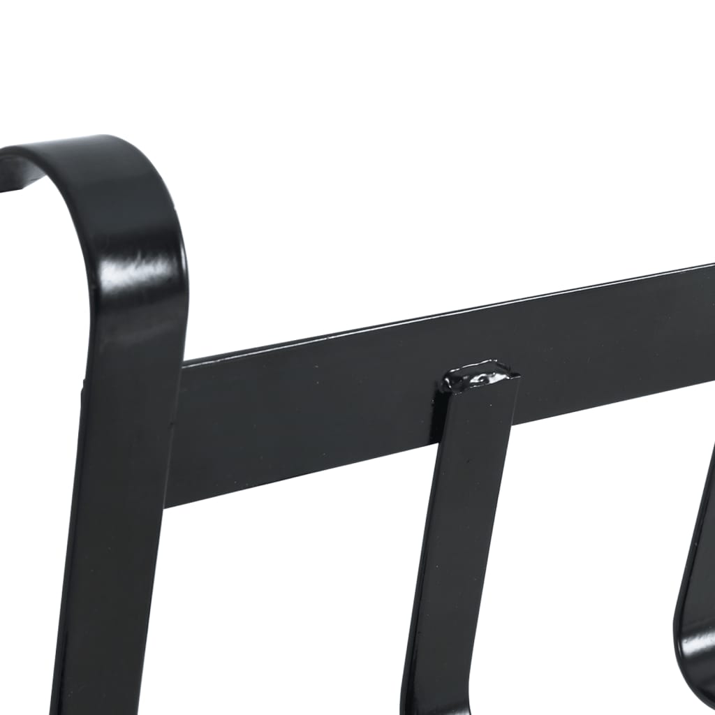 Bridle Hanger with 4 hooks Black Steel