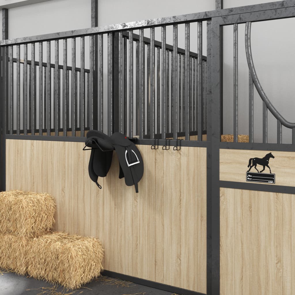 Bridle Hangers 3 pcs Black Steel