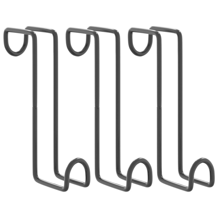 Bridle Hangers 3 pcs Black Steel