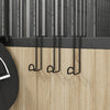 Bridle Hangers 3 pcs Black Steel