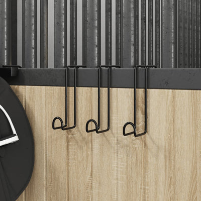 Bridle Hangers 3 pcs Black Steel