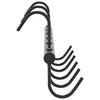Bridle Hanger with 9 Swivel Hooks Black Steel