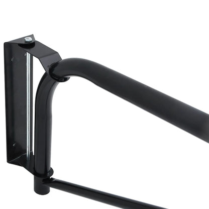 Hose Boom Wall Mounted Black Steel
