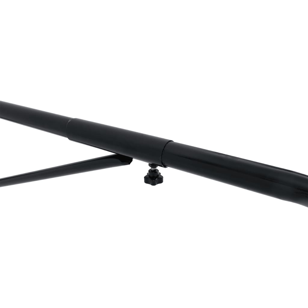 Hose Boom Wall Mounted Black Steel