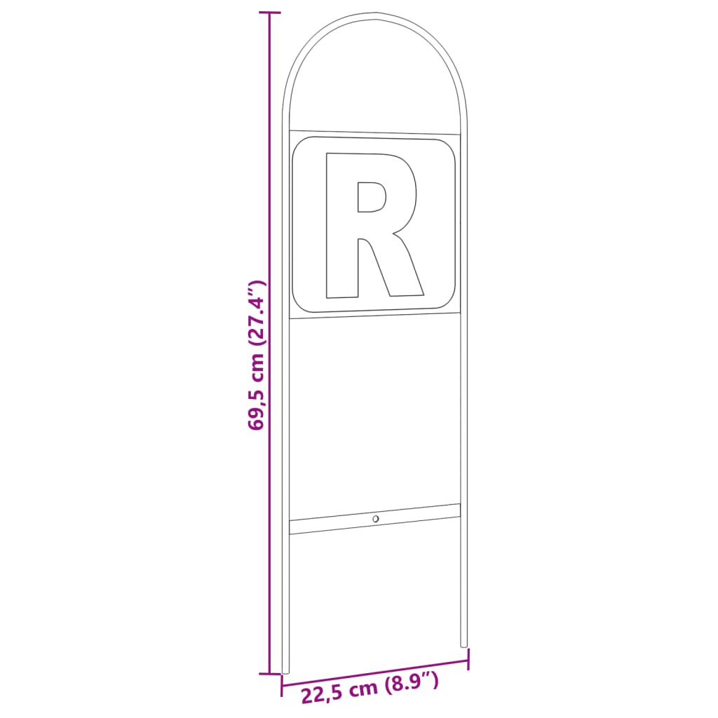 Dressage Markers 4 pcs Steel