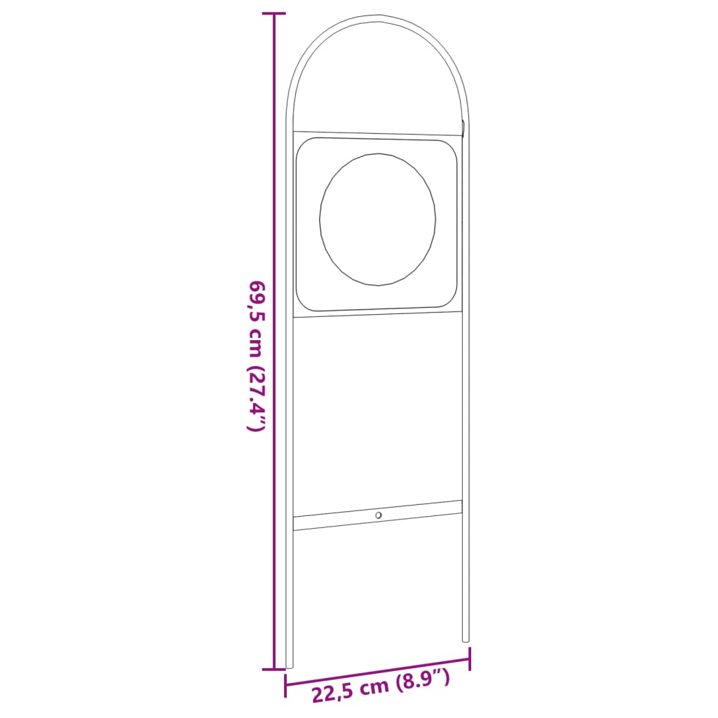 Dressage Markers 4 pcs Steel