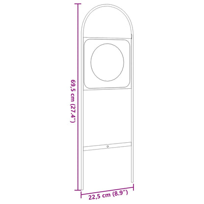 Dressage Markers 4 pcs Steel