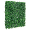 Artificial Shrub Leaf Fence 6 pcs Green 50x50 cm