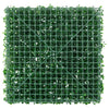 Artificial Shrub Leaf Fence 6 pcs Green 50x50 cm