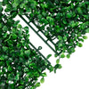 Artificial Shrub Leaf Fence 6 pcs Green 50x50 cm
