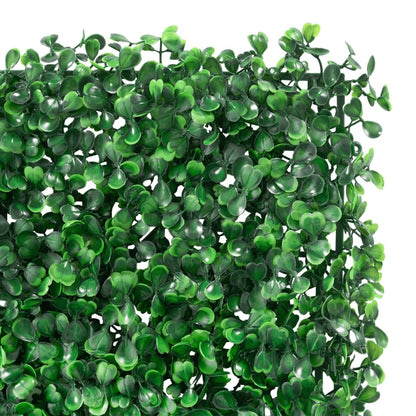 Artificial Shrub Leaf Fence 24 pcs Green 40x60 cm