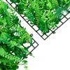 Artificial Fern Leaf Fence 24 pcs Green 15.7"x23.6"