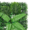 Artificial Plant Fence 24 pcs Green 40x60 cm