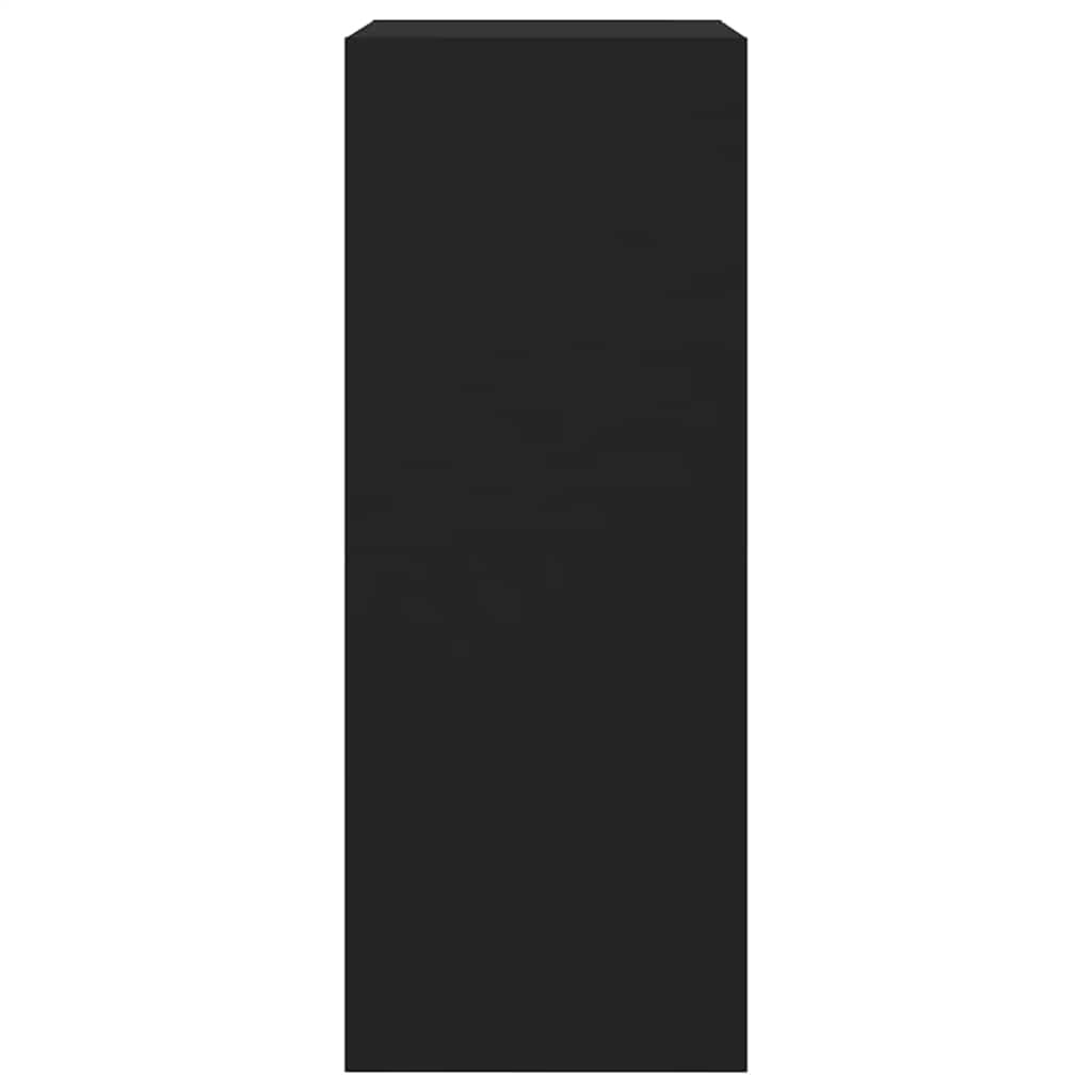 Shoe Cabinet | Black | Engineered wood | 60x42x108 cm | Shoe Cabinet
