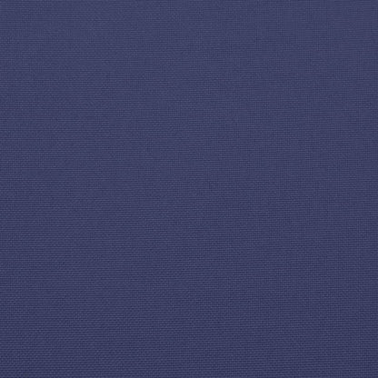 Highback Chair Cushions 2 pcs Navy Blue Oxford Fabric