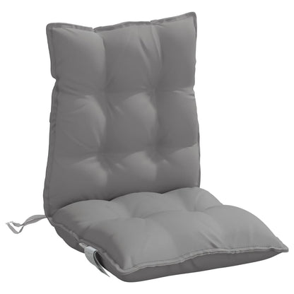 Outdoor Cushion 4 pcs Grey 39.37 x 19.69 x 2.76 in