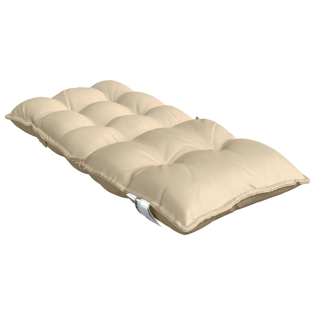 Outdoor Cushion 4 pcs Beige 39.37 x 19.69 x 2.76 in