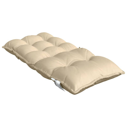 Outdoor Cushion 4 pcs Beige 39.37 x 19.69 x 2.76 in