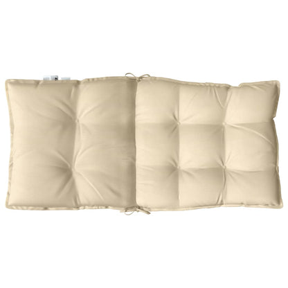 Outdoor Cushion 4 pcs Beige 39.37 x 19.69 x 2.76 in