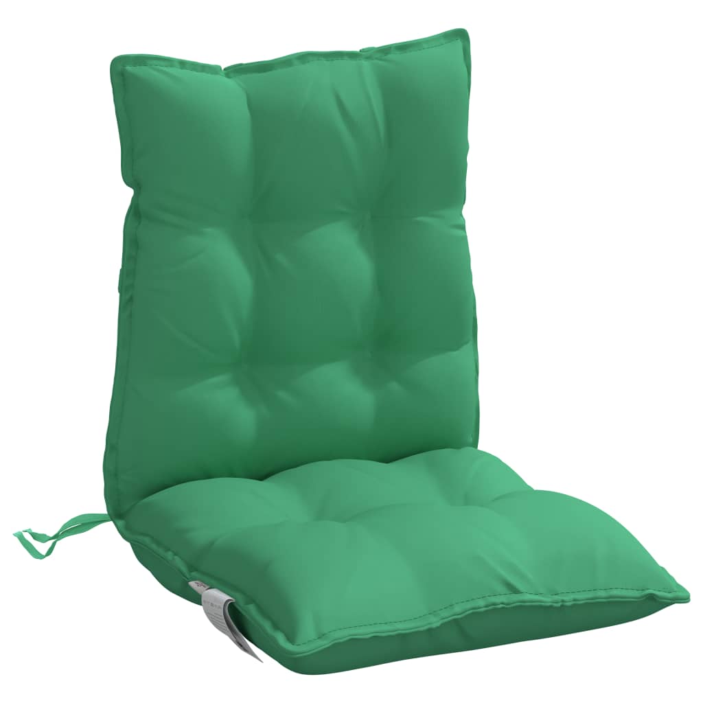 Outdoor Cushion 6 pcs Green 39.37 x 19.69 x 2.76 in