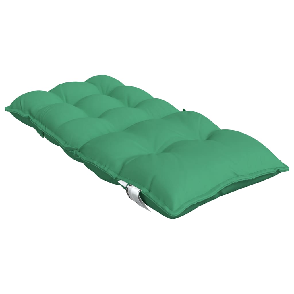 Outdoor Cushion 6 pcs Green 39.37 x 19.69 x 2.76 in