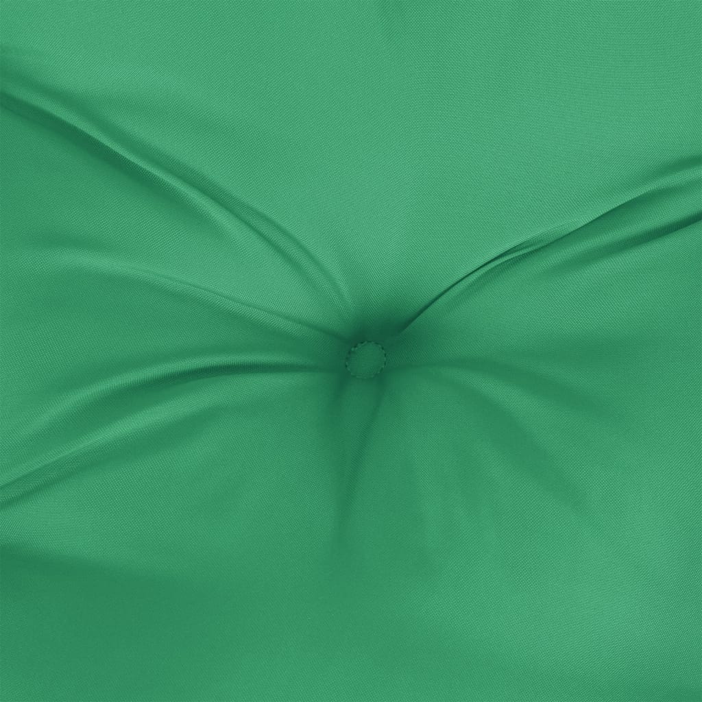 Outdoor Cushion 6 pcs Green 39.37 x 19.69 x 2.76 in