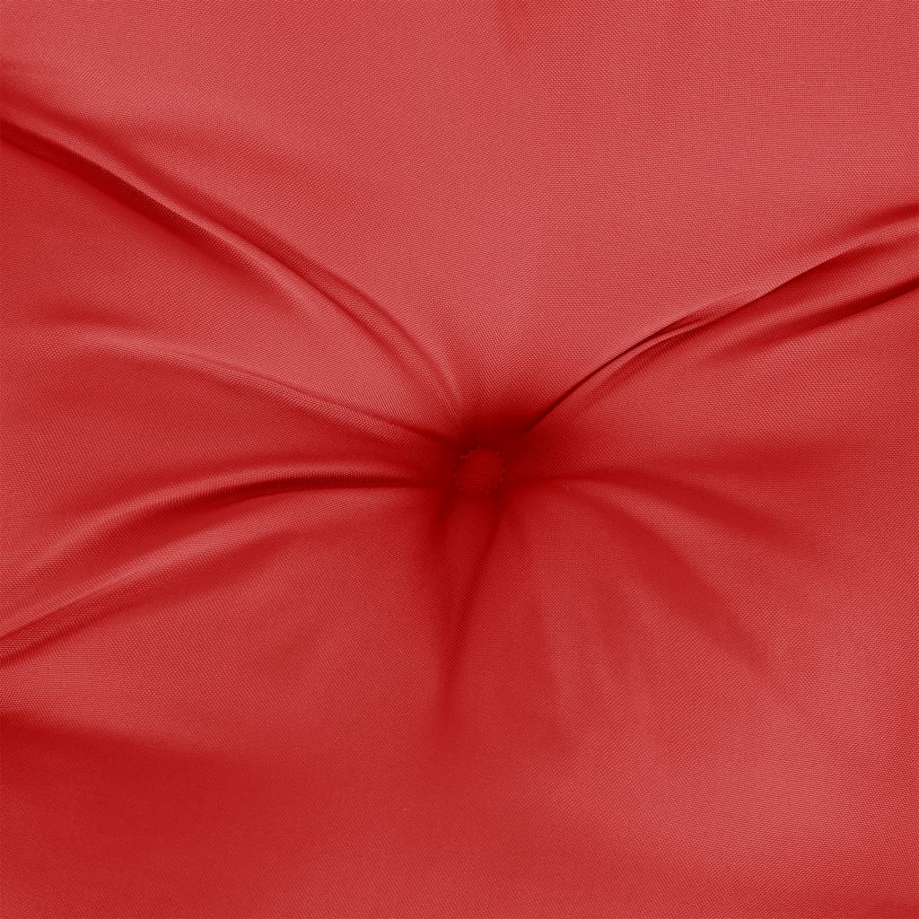 Outdoor Cushion 6 pcs Red 39.37 x 19.69 x 2.76 in