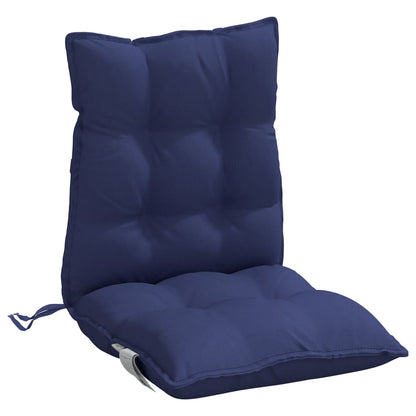 Outdoor Cushion 4 pcs Navy Blue 39.37 x 19.69 x 2.76 in