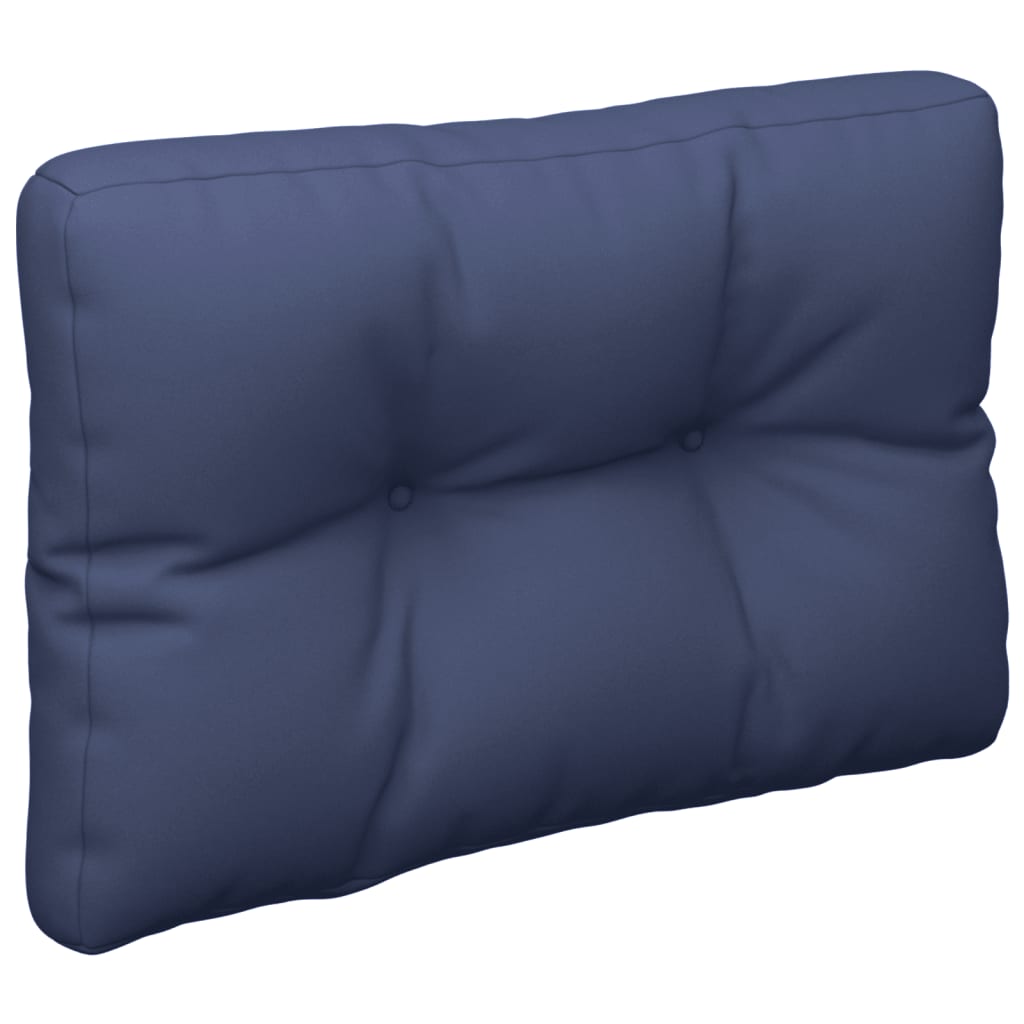 Pallet Cushion Navy Blue 23.6"x15.7"x4.7" Fabric