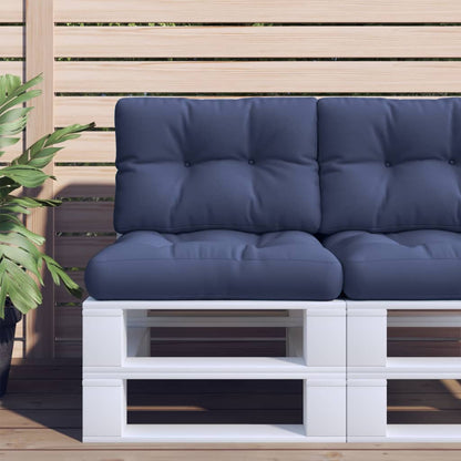 Pallet Cushion Navy Blue 23.6"x15.7"x4.7" Fabric