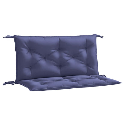 Garden Bench Cushions 2pcs Navy Blue 39.4"x19.7"x2.8" Oxford Fabric