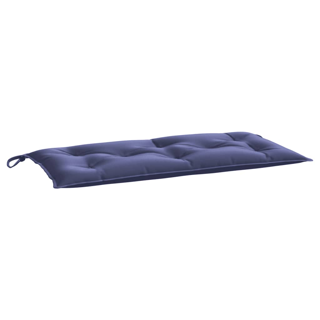 Garden Bench Cushions 2pcs Navy Blue 39.4"x19.7"x2.8" Oxford Fabric