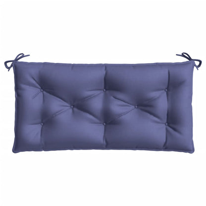 Garden Bench Cushions 2pcs Navy Blue 39.4"x19.7"x2.8" Oxford Fabric