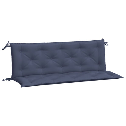 Garden Bench Cushions 2pcs Navy Blue 59.1"x19.7"x2.8" Oxford Fabric