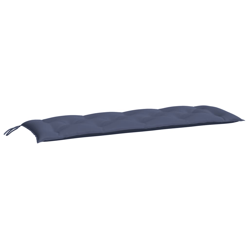 Garden Bench Cushions 2pcs Navy Blue 59.1"x19.7"x2.8" Oxford Fabric
