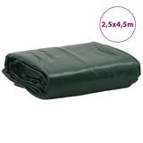 Tarpaulin Green 2.5x4.5 m 650 g/m²