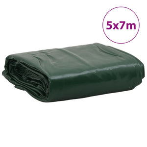 Tarpaulin Green 5x7 m 650 g/m²