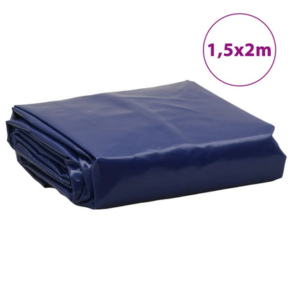 Tarpaulin Blue 1.5x2 m 650 g/m²