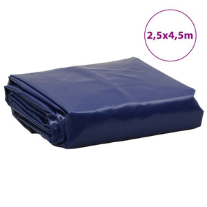 Tarpaulin Blue 2.5x4.5 m 650 g/m²