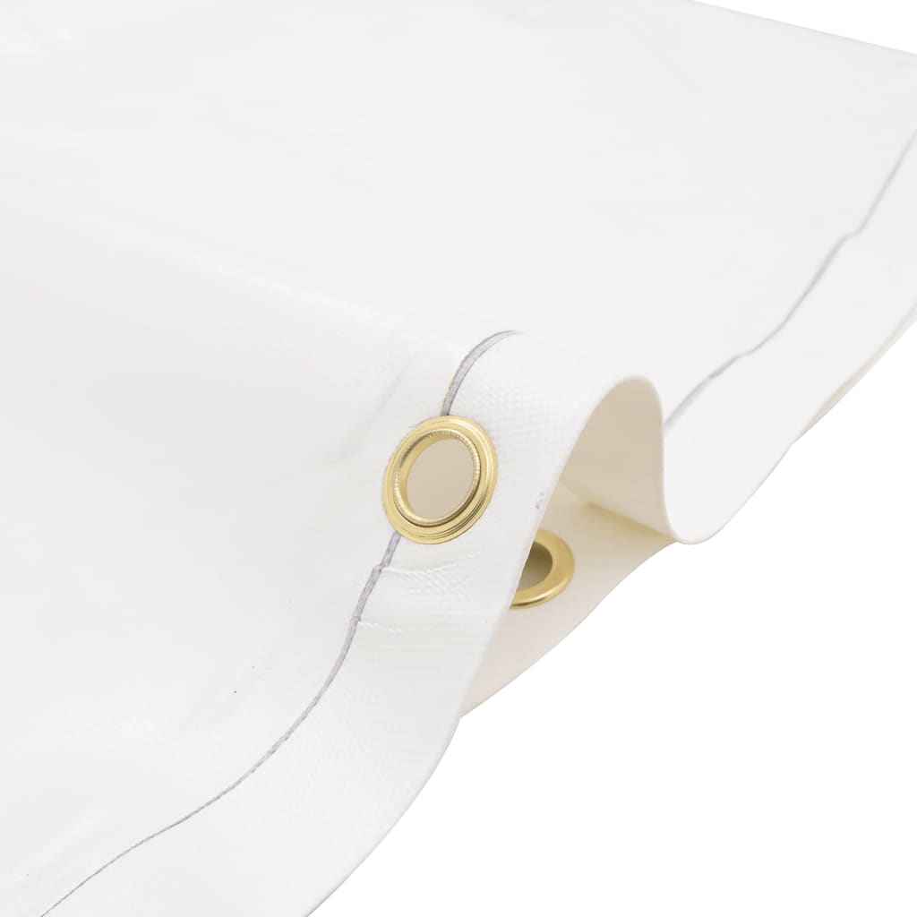 Tarpaulin White 1x2,5 m 650 g/m²