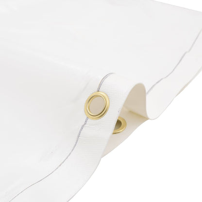 Tarpaulin White 1x2,5 m 650 g/m²