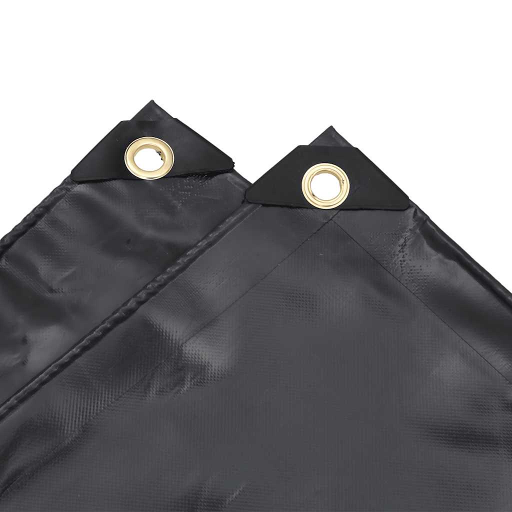 Tarpaulin Black 1x2,5 m 650 g/m²